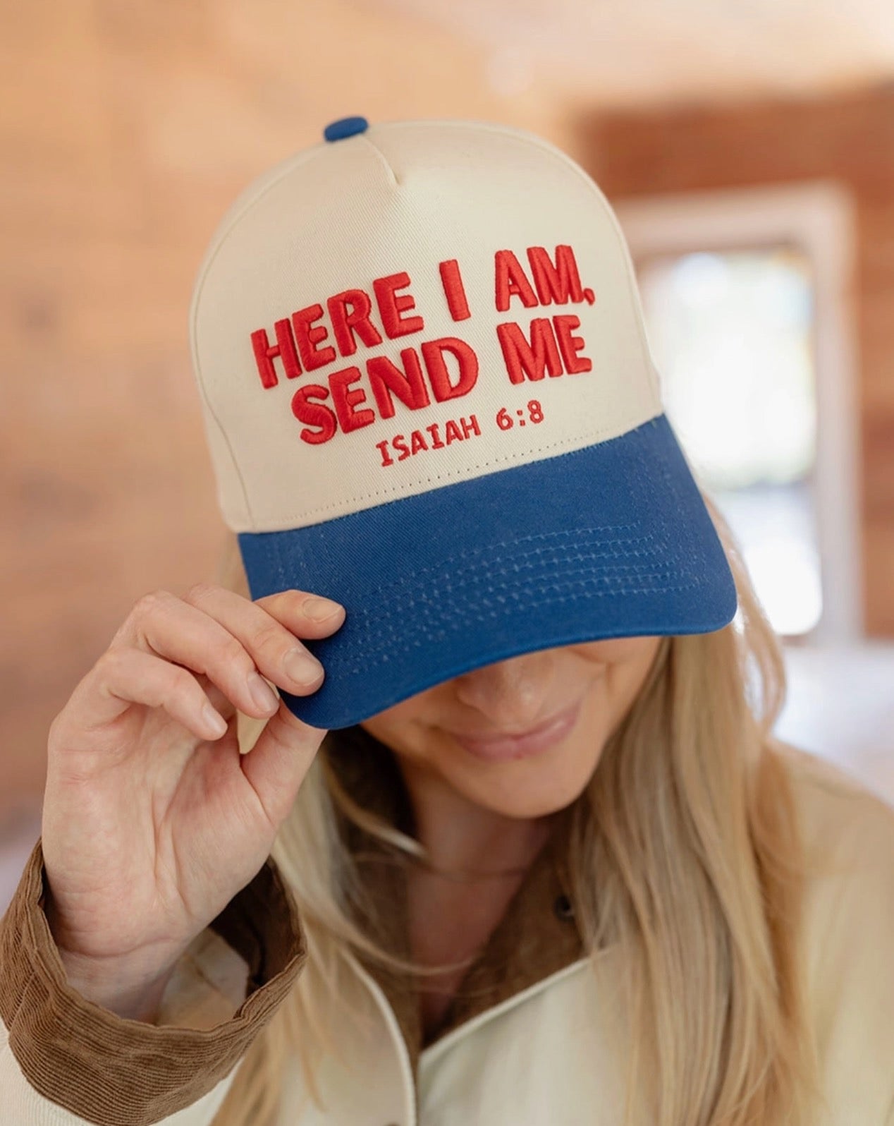 Here I Am Send Me Hat