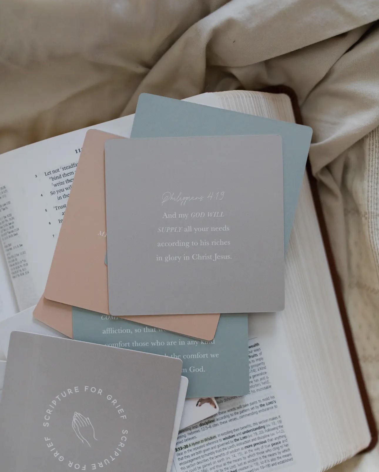 Scripture For Grief Verse Card Set