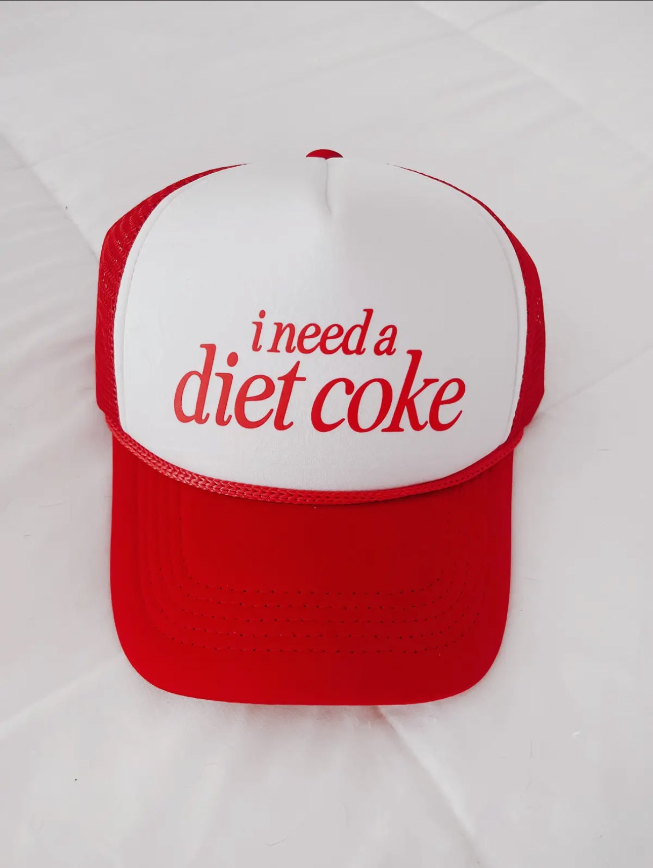 I Need A Diet Coke Trucker Hat