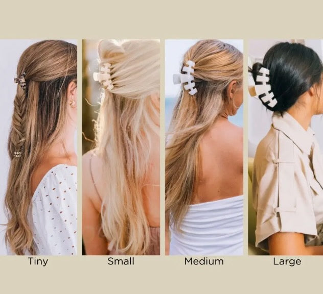 Classic Hair Clip | Mini | Blonde Tortoise