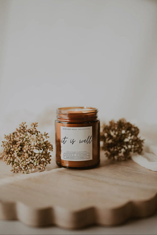 It Is Well Soy Wax Candle