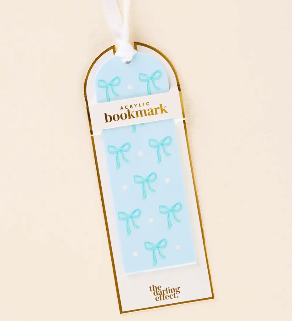 Acrylic Bow Bookmark