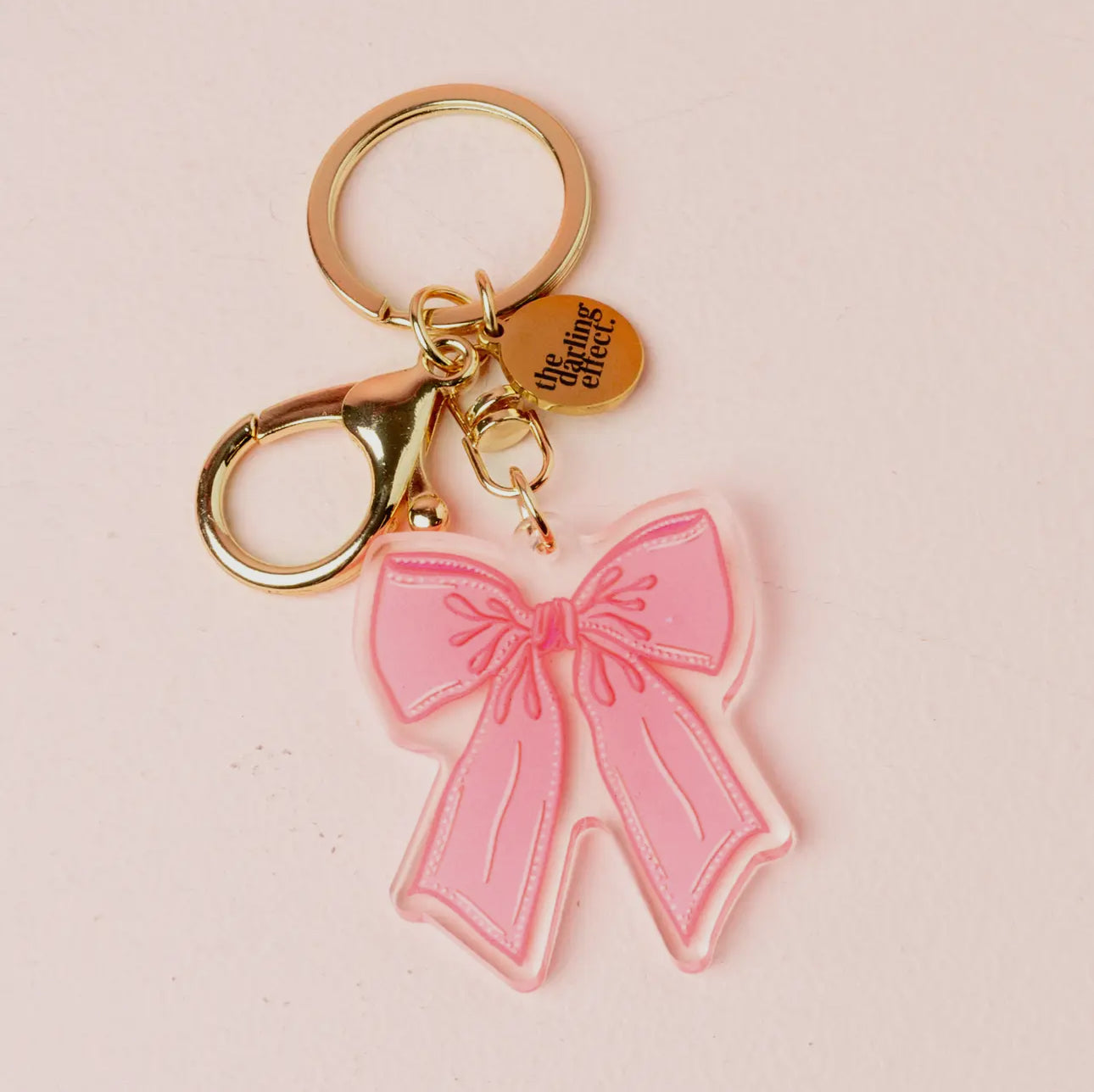 Acrylic Bow Key Chain