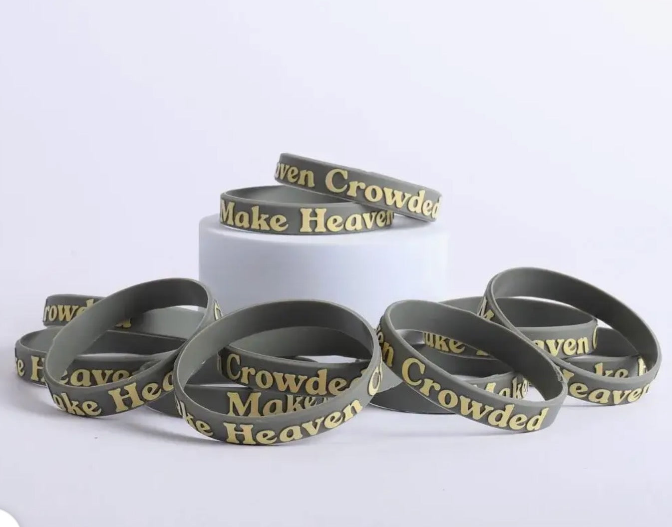 Make Heaven Crowded Silicone Bracelet