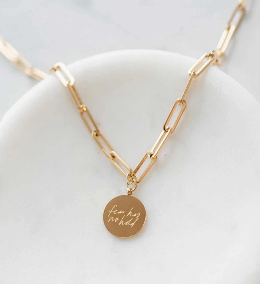 Fear Has No Hold Necklace