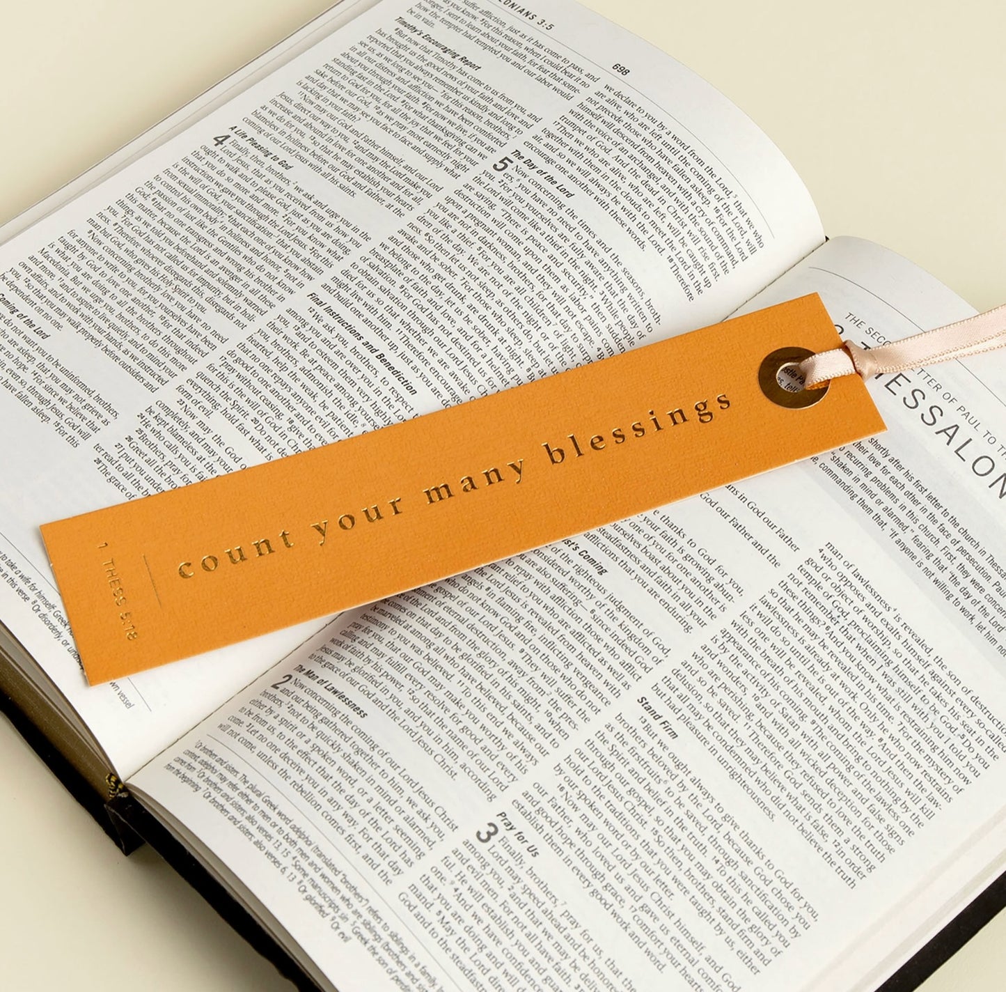 Count Your Many Blessings Bookmark