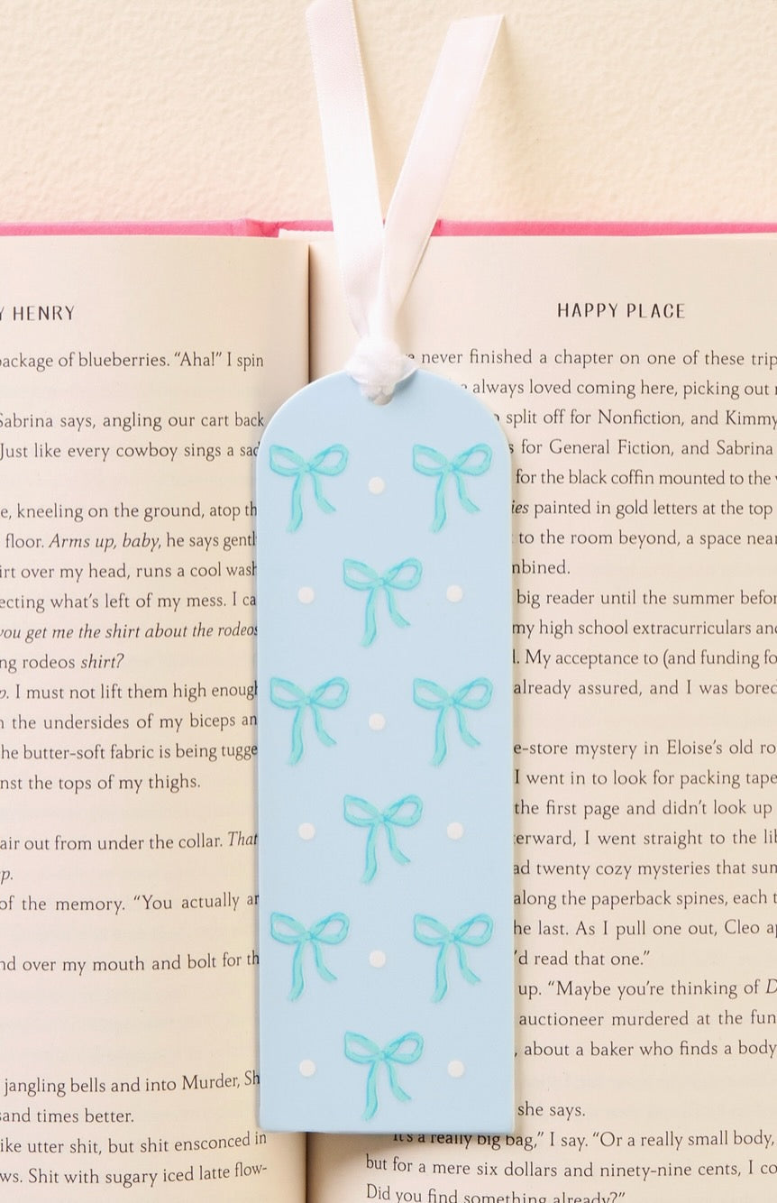 Acrylic Bow Bookmark