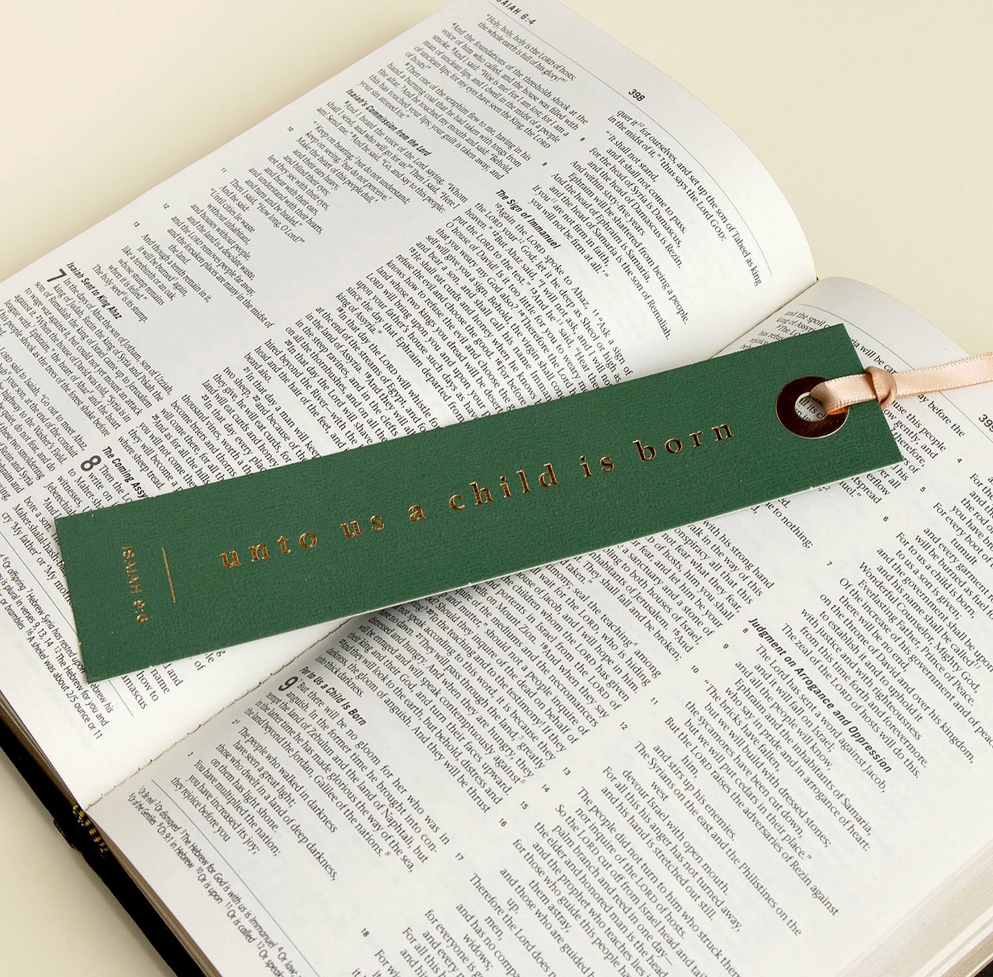 Unto Us A Child Is Born Bookmark