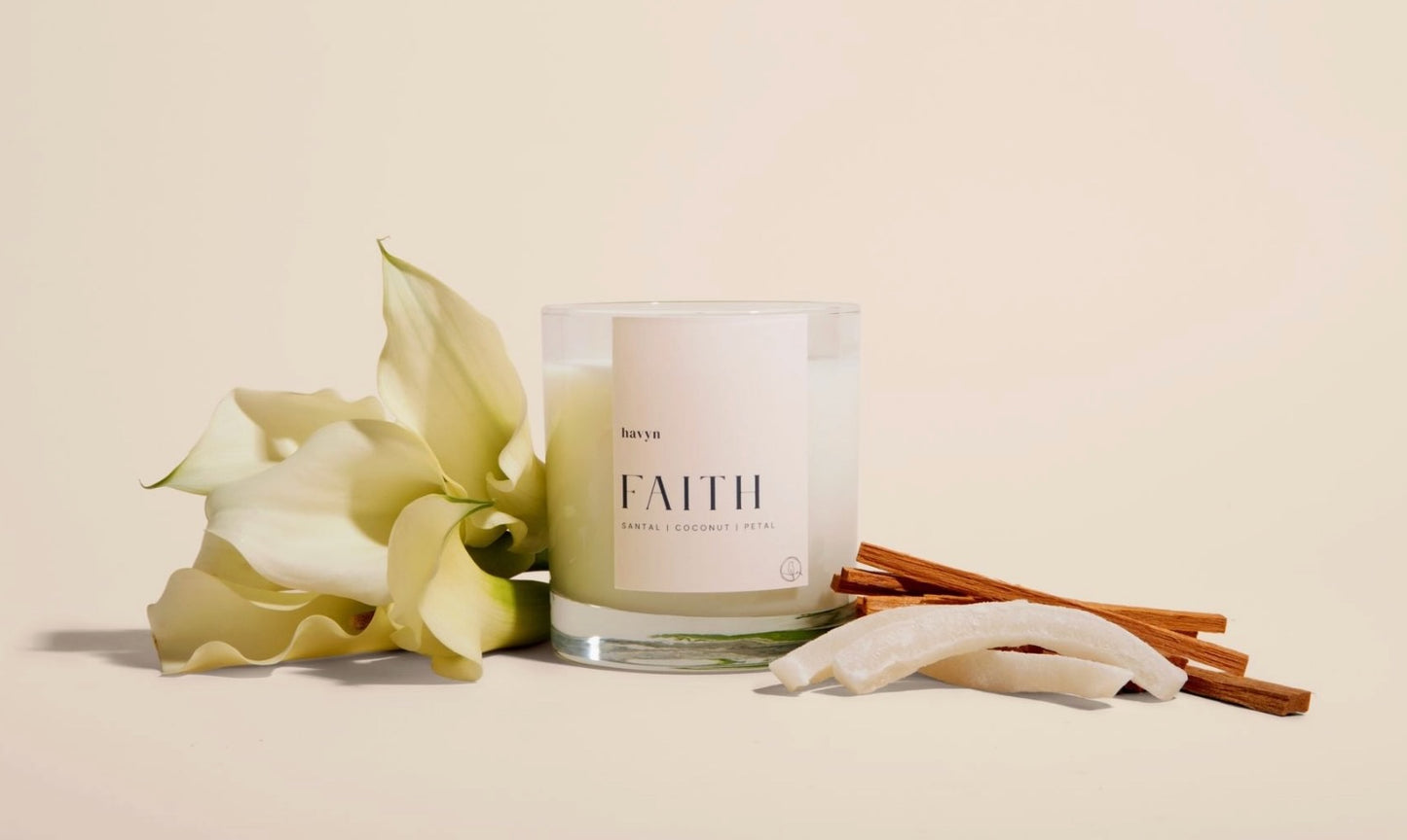 Havyn l Faith Candle