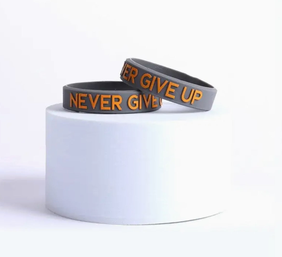 Kid's Silicone Faith Bracelet - Be Brave