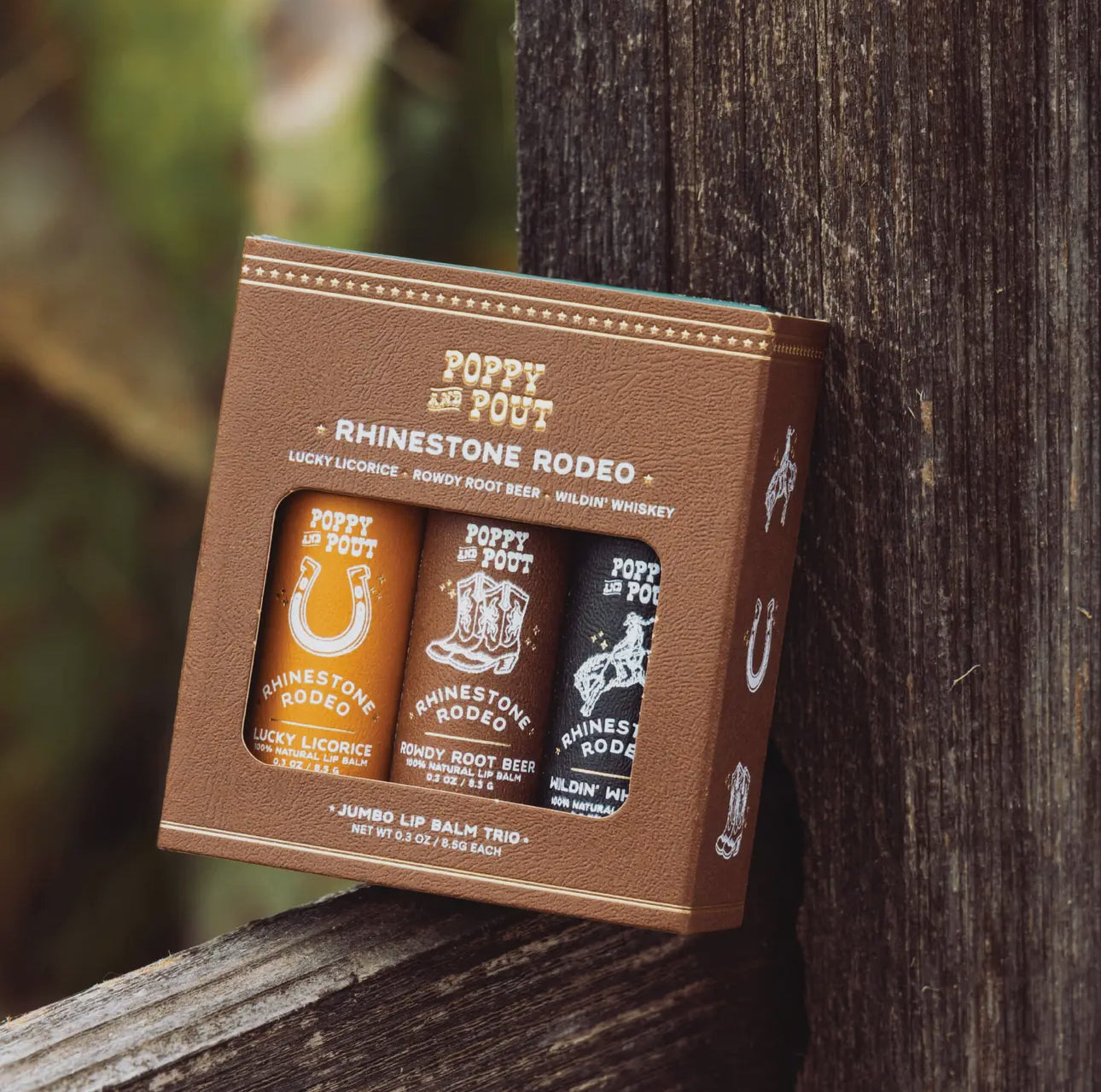 Rhinestone Rodeo Lip Balm Gift Set