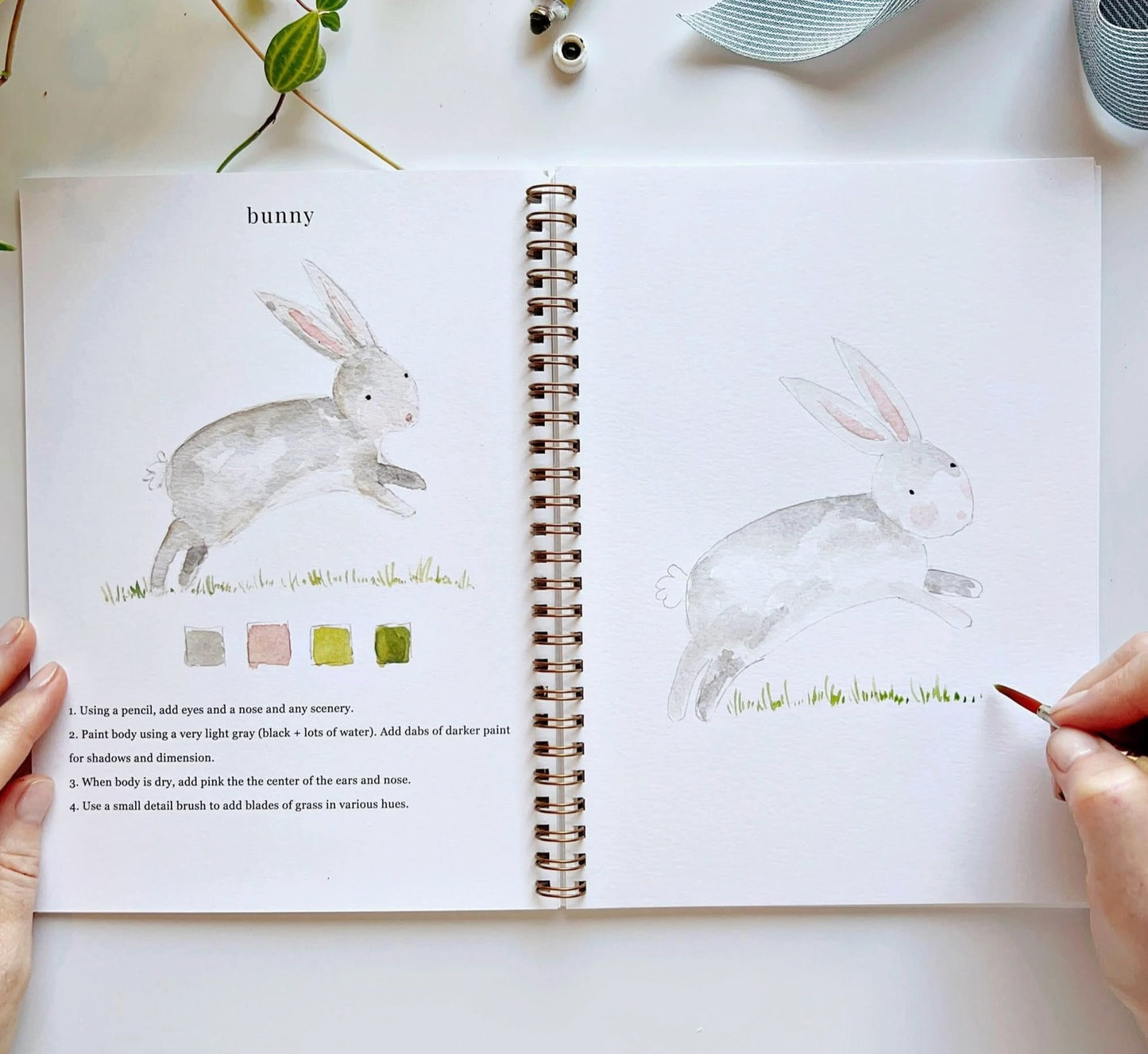 Emily Lex Animals Watercolor Workbook