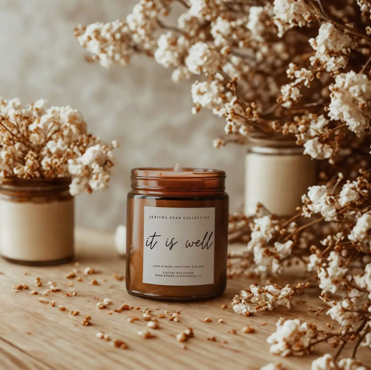 It Is Well Soy Wax Candle