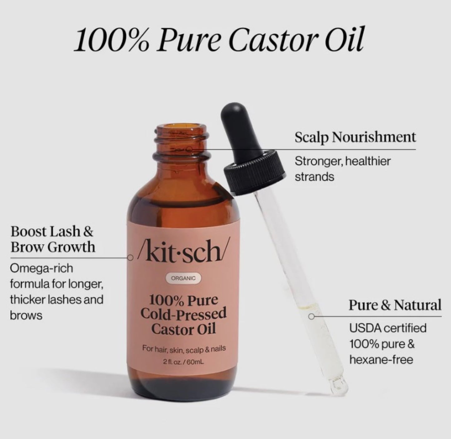 Kitsch 100% Castor Oil