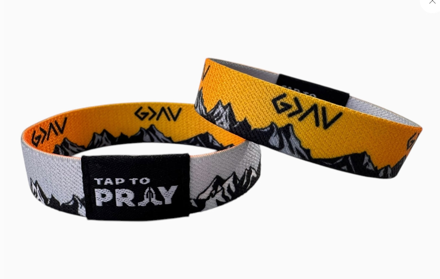 Tap to Pray Bracelet- Pink/Blue Size X-Small