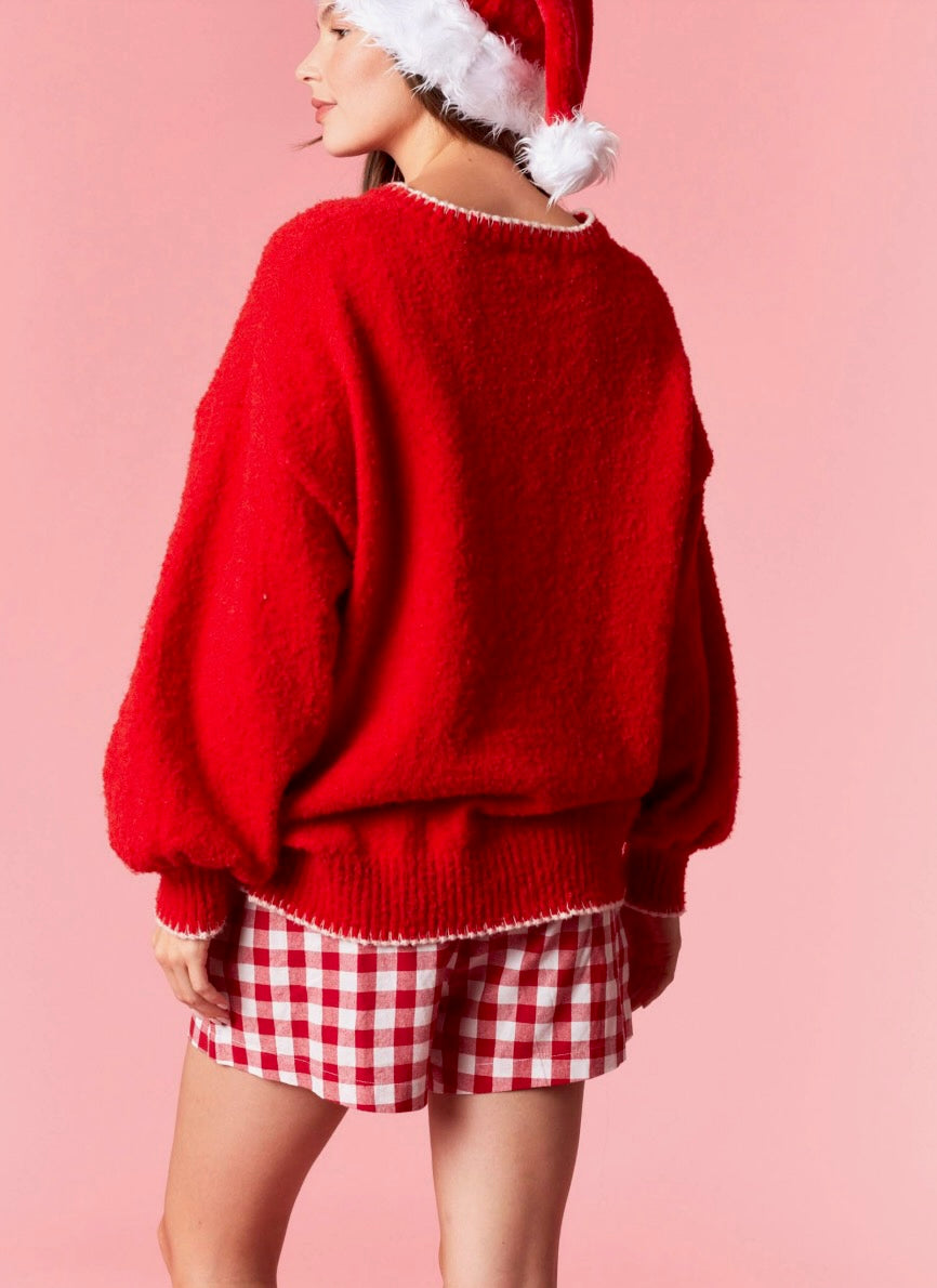 Merry Gingham Boxer Shorts