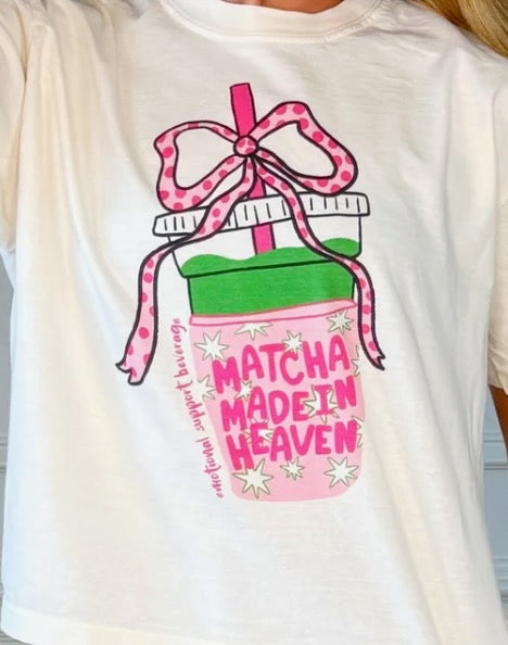 Matcha Crop Tee