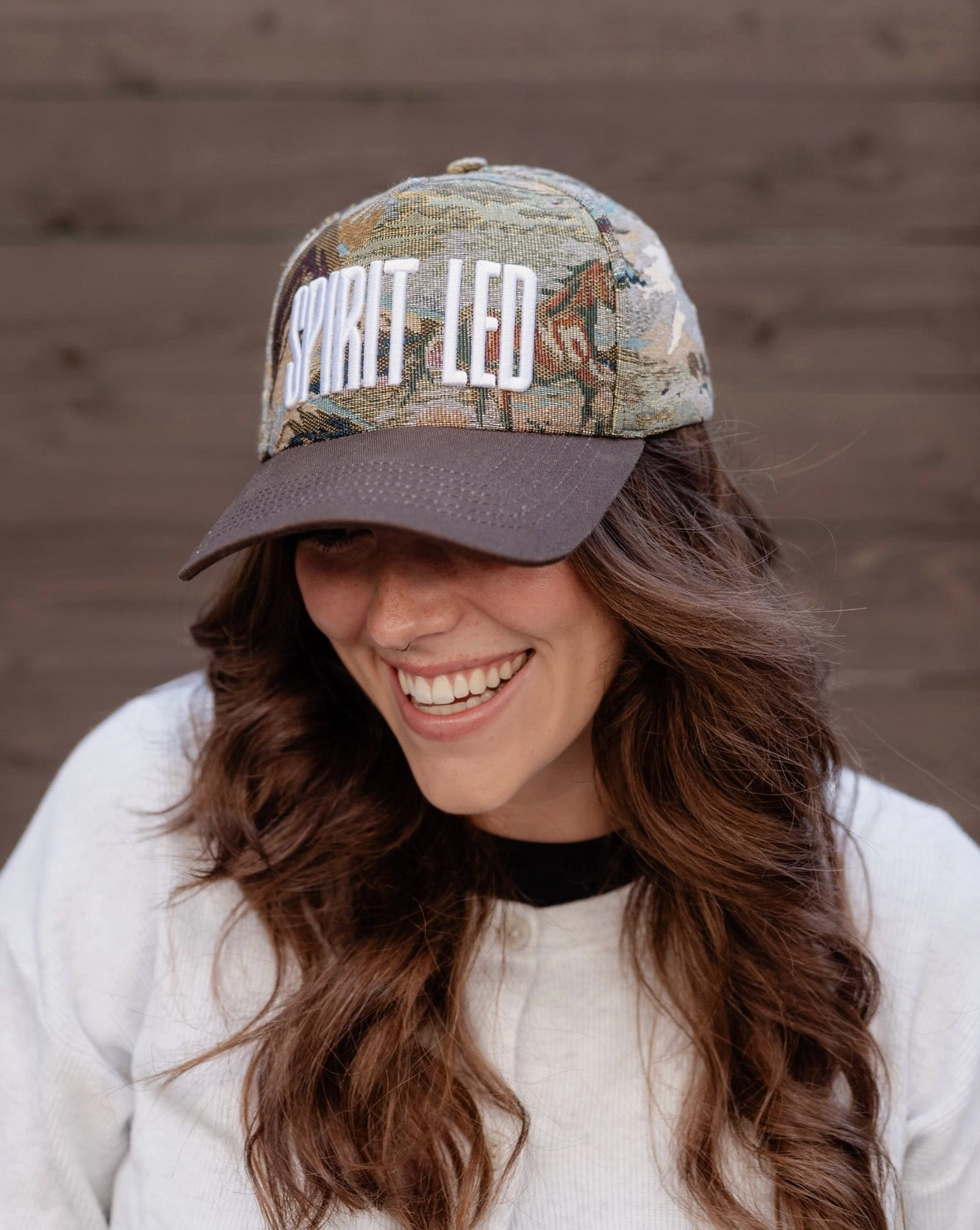 Spirit Led Floral Hat