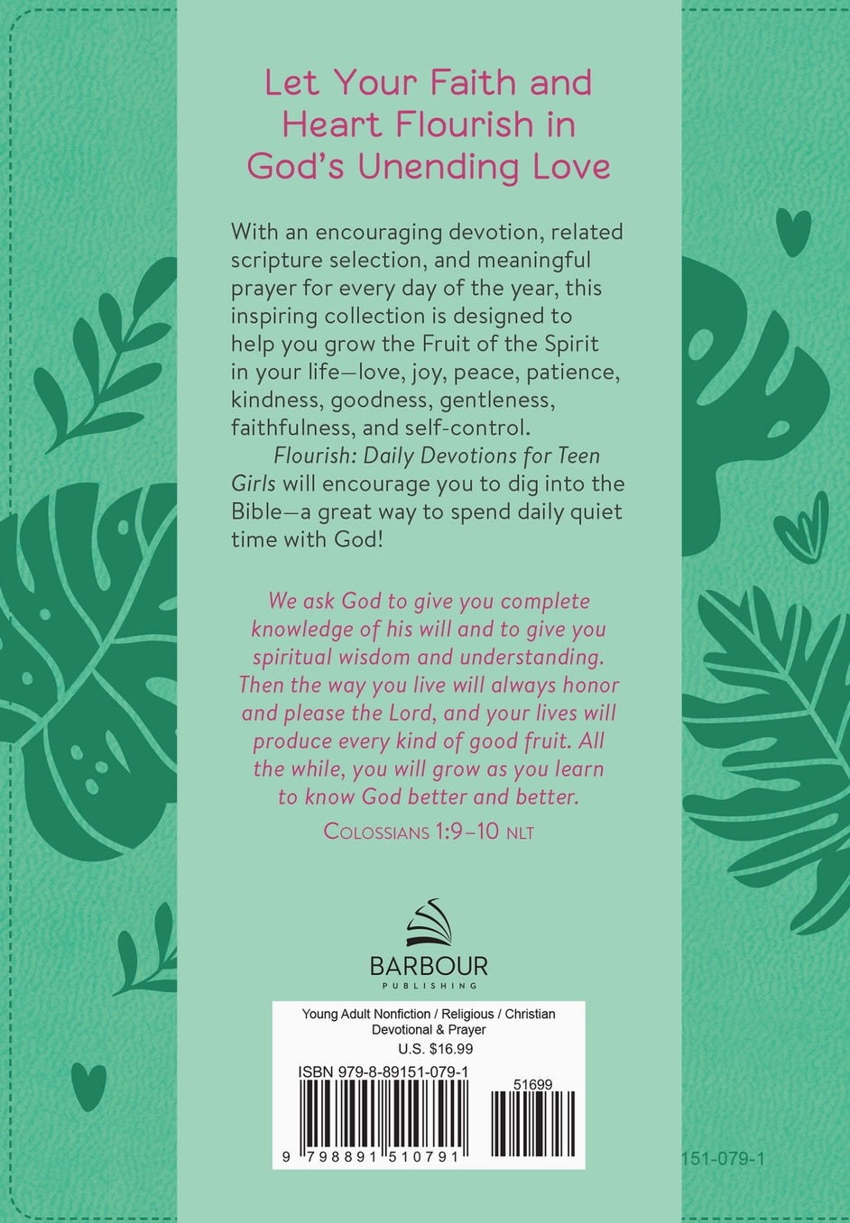 Flourish: Devotions for Teen Girls