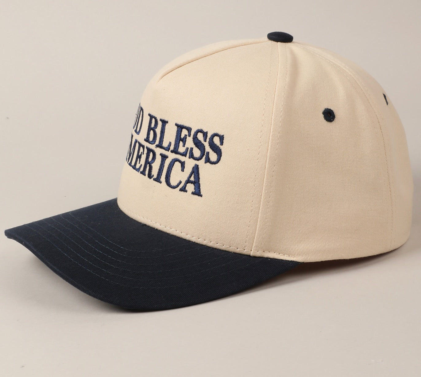 God Bless America Hat-Navy