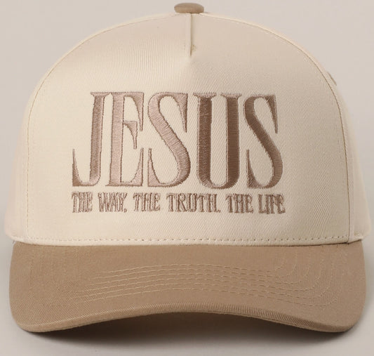 Jesus The Way, The Truth, The Life Hat