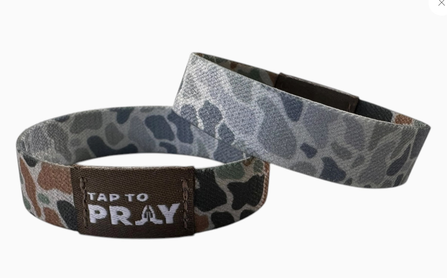 Tap to Pray Bracelet- Pink/Blue Size X-Small