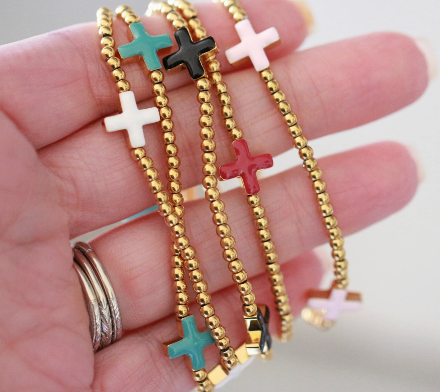 Beaded Faith Bracelet
