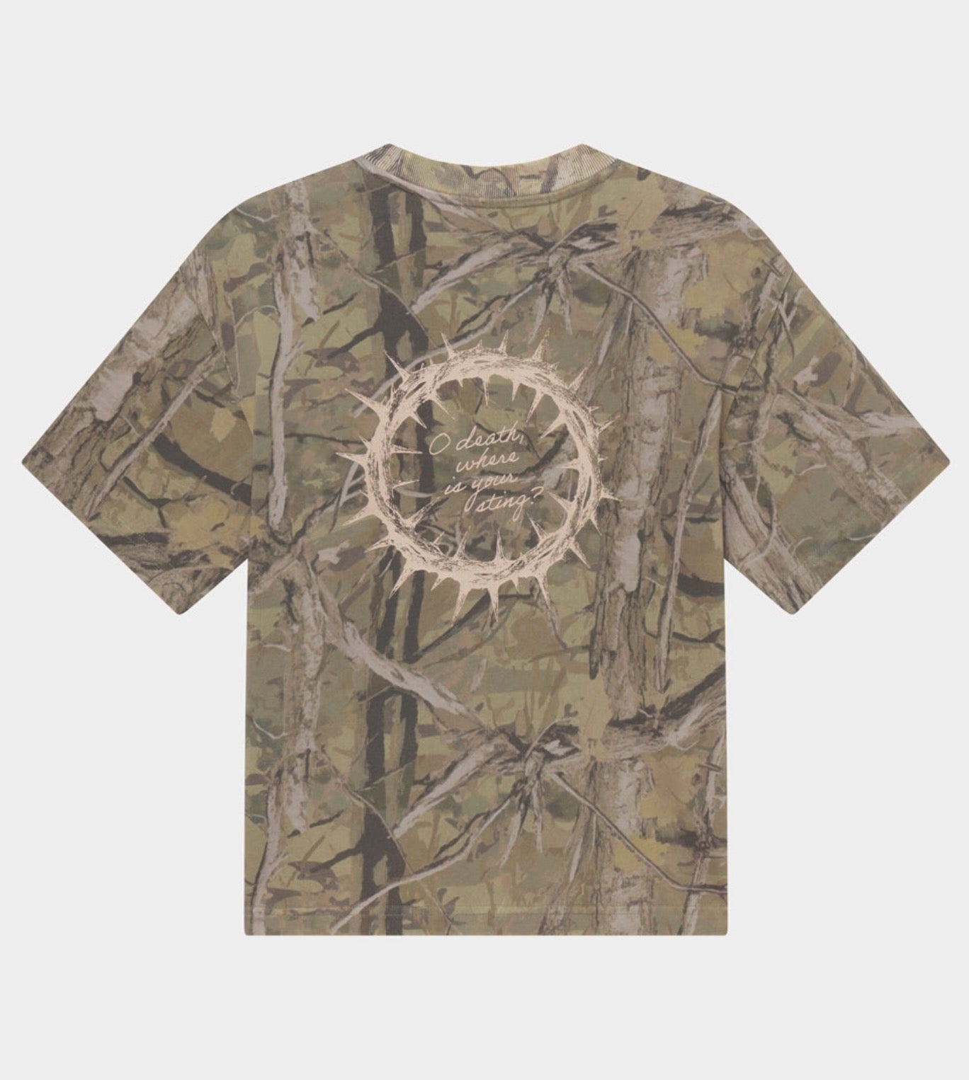 Elevated Faith l The Sacrifice Camo Heavyweight Tee