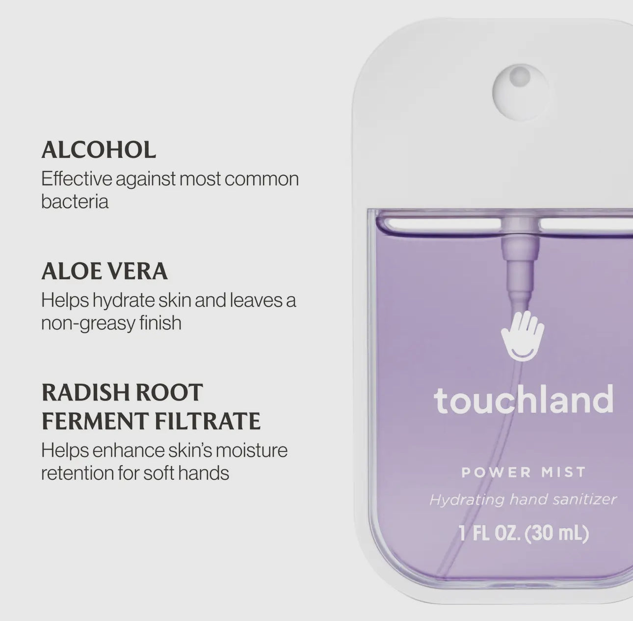 Pure Lavender Power Mist Hydrating Hand Sanitizer
