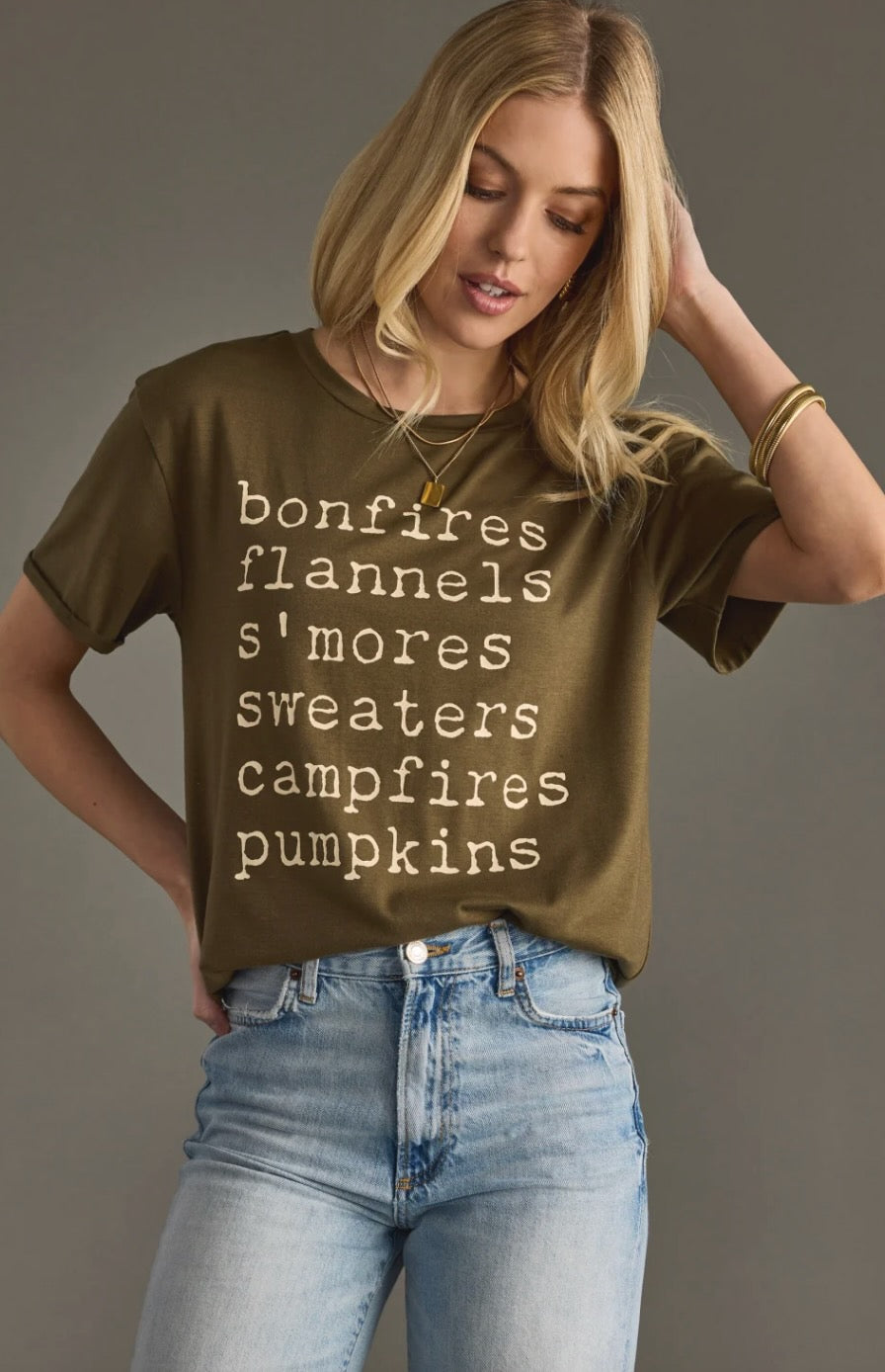 Bonfires Graphic T-Shirt