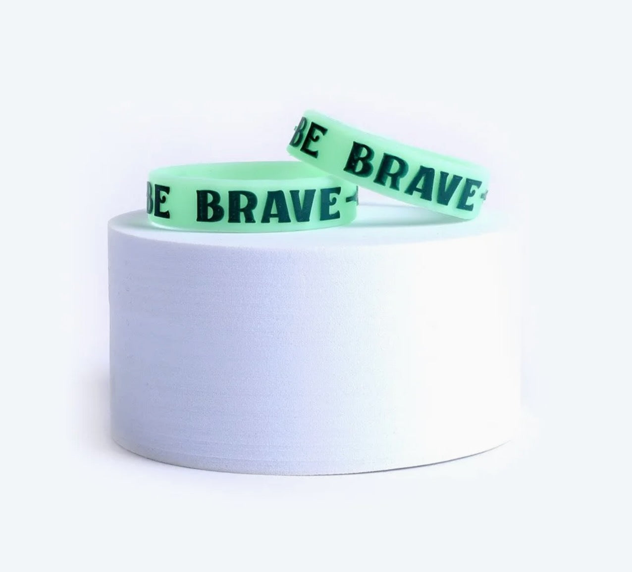 Kid's Silicone Faith Bracelet - Be Brave