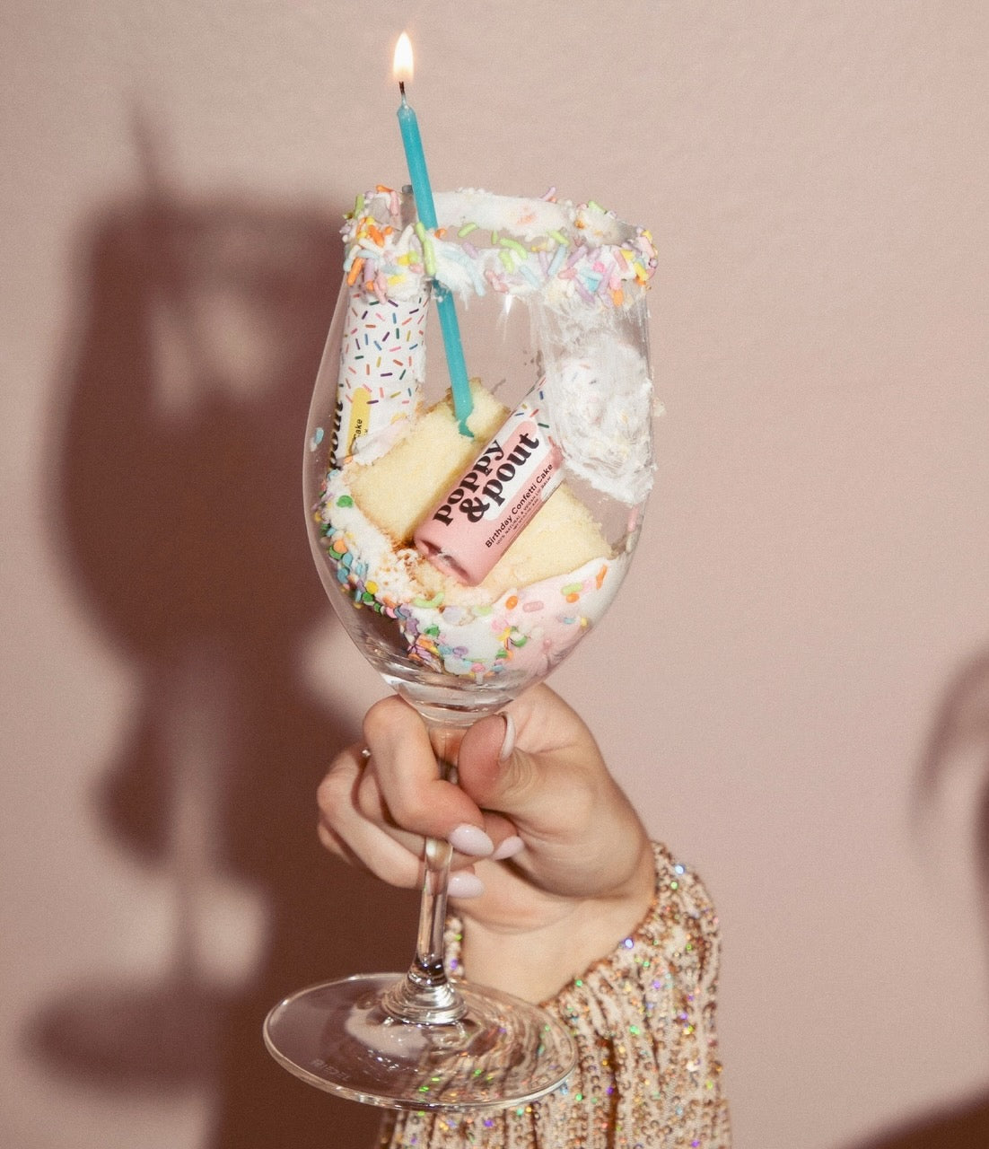 Lip Balm Birthday Cake