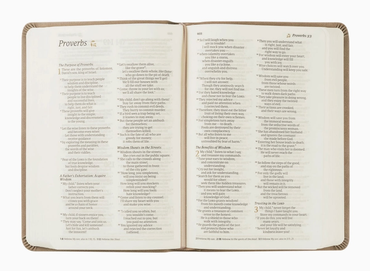 Hosanna Revival NLT Marlo Compact Bible