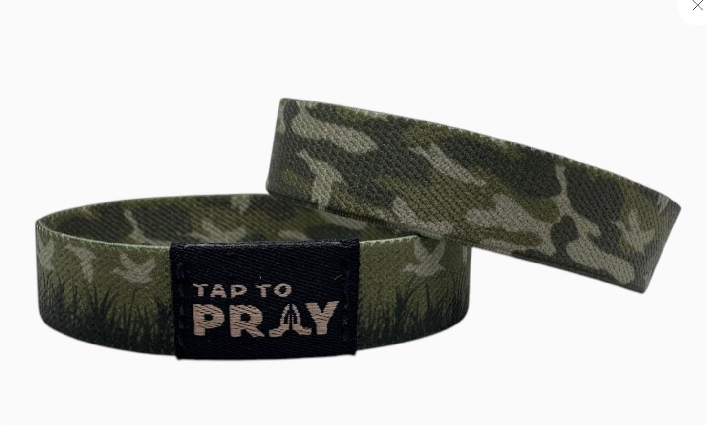 Tap to Pray Bracelet- Pink/Blue Size X-Small