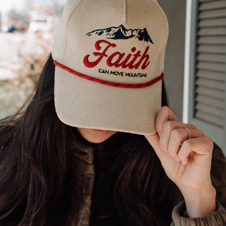 Faith Can Move Mountains Hat