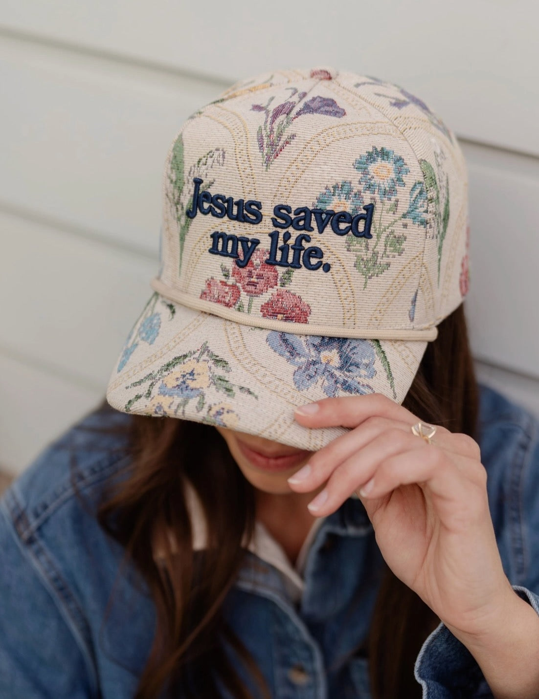 Jesus Saved My Life Hat