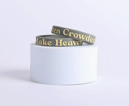 Make Heaven Crowded Silicone Bracelet
