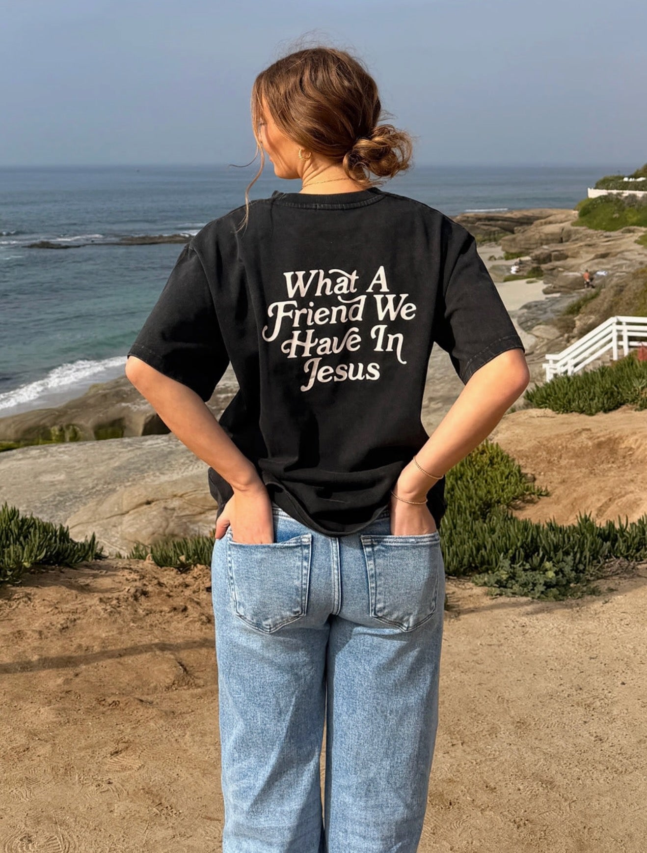 Elevated Faith l What A Friend In Jesus T-Shirt