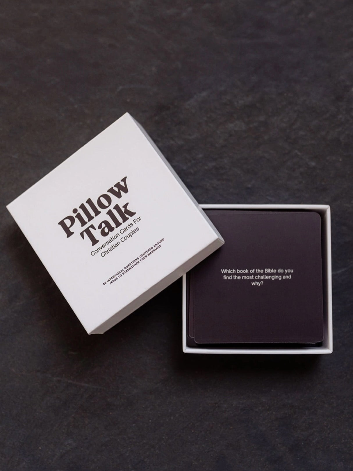 Pillow Talk Conversation Cards For Christian Couples