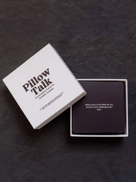 Pillow Talk Conversation Cards For Christian Couples