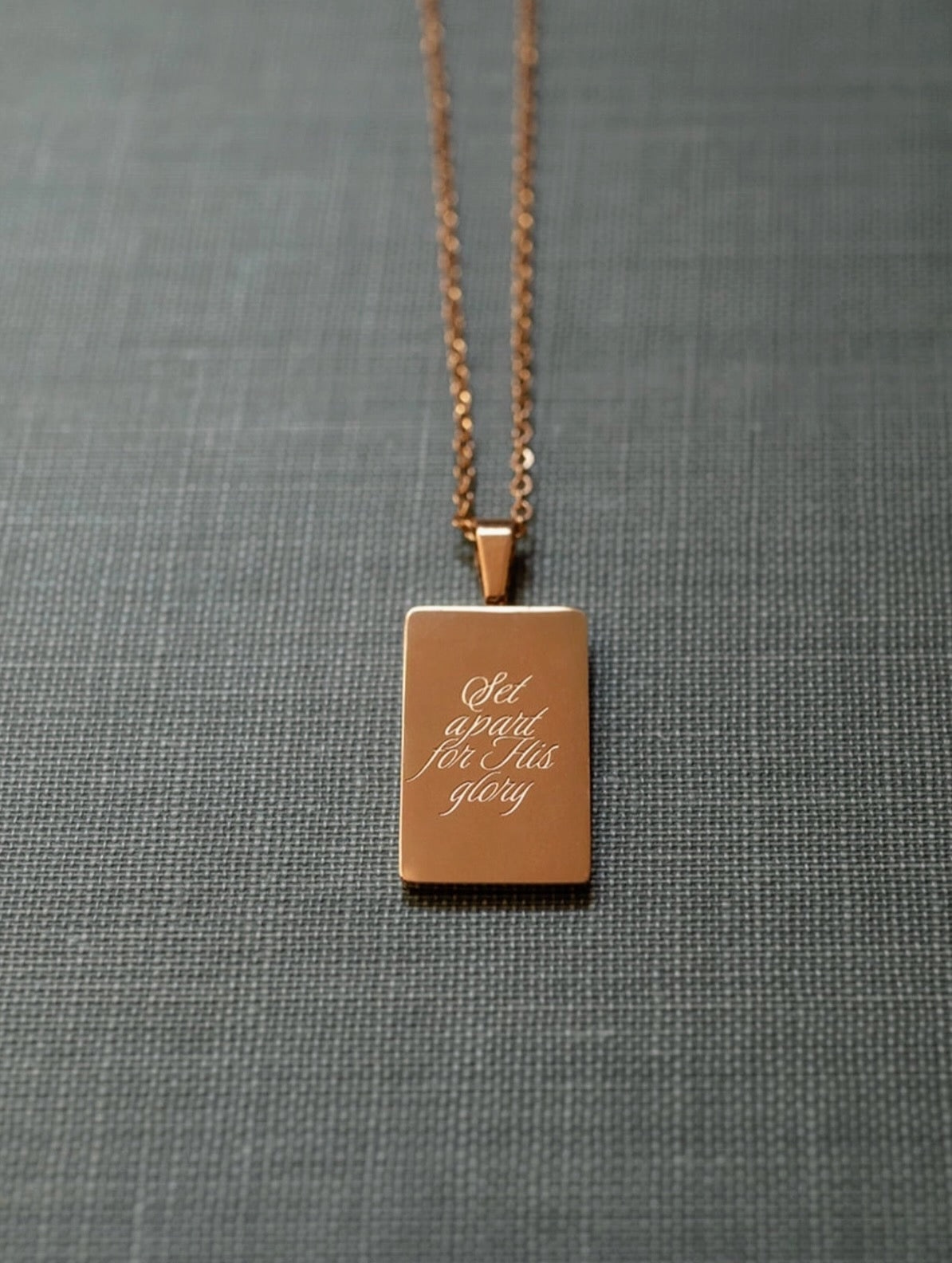Set Apart for His Glory Necklace