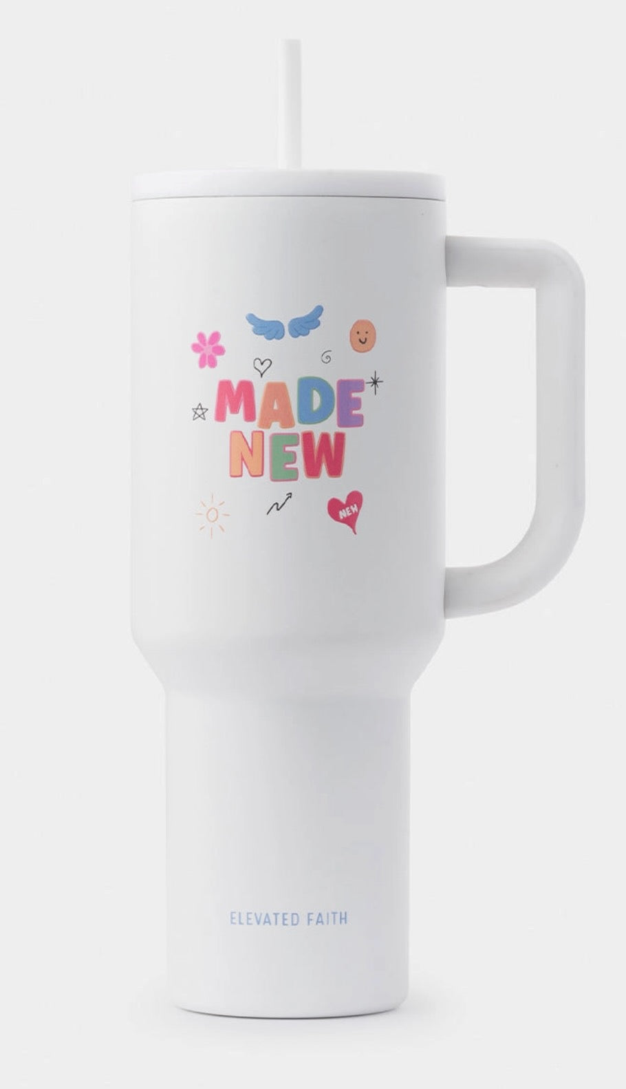 Elevated Faith l Made New 40 oz Tumbler