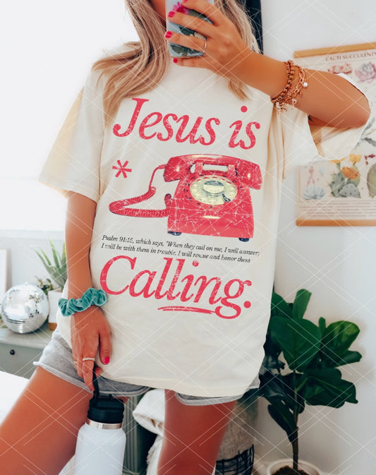 Jesus Is Calling T-Shirt
