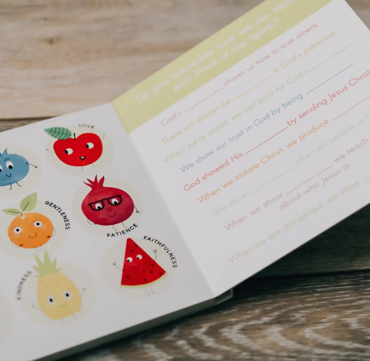 The Fruit Of The Spirit Book