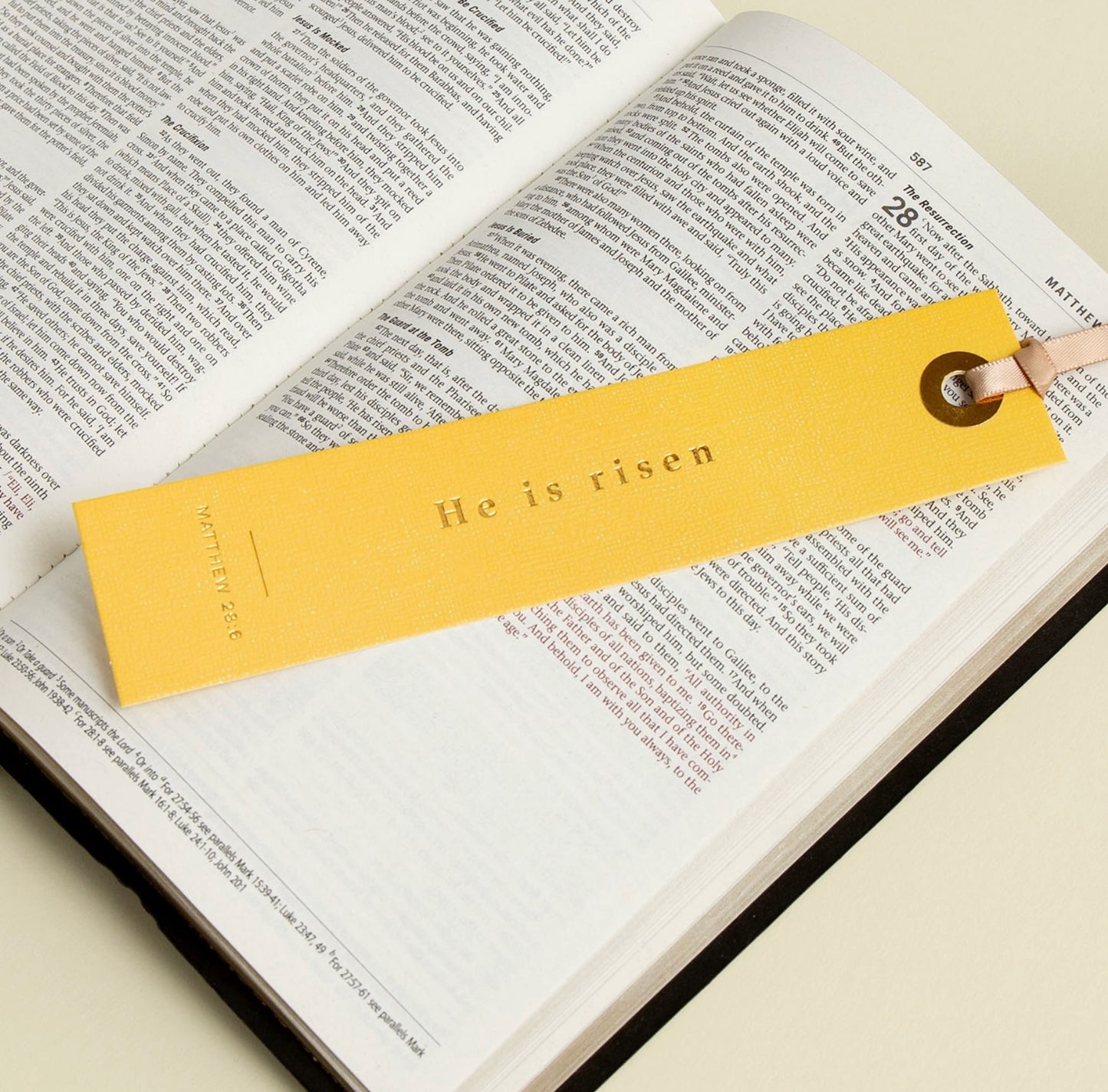 He Is Risen Bookmark