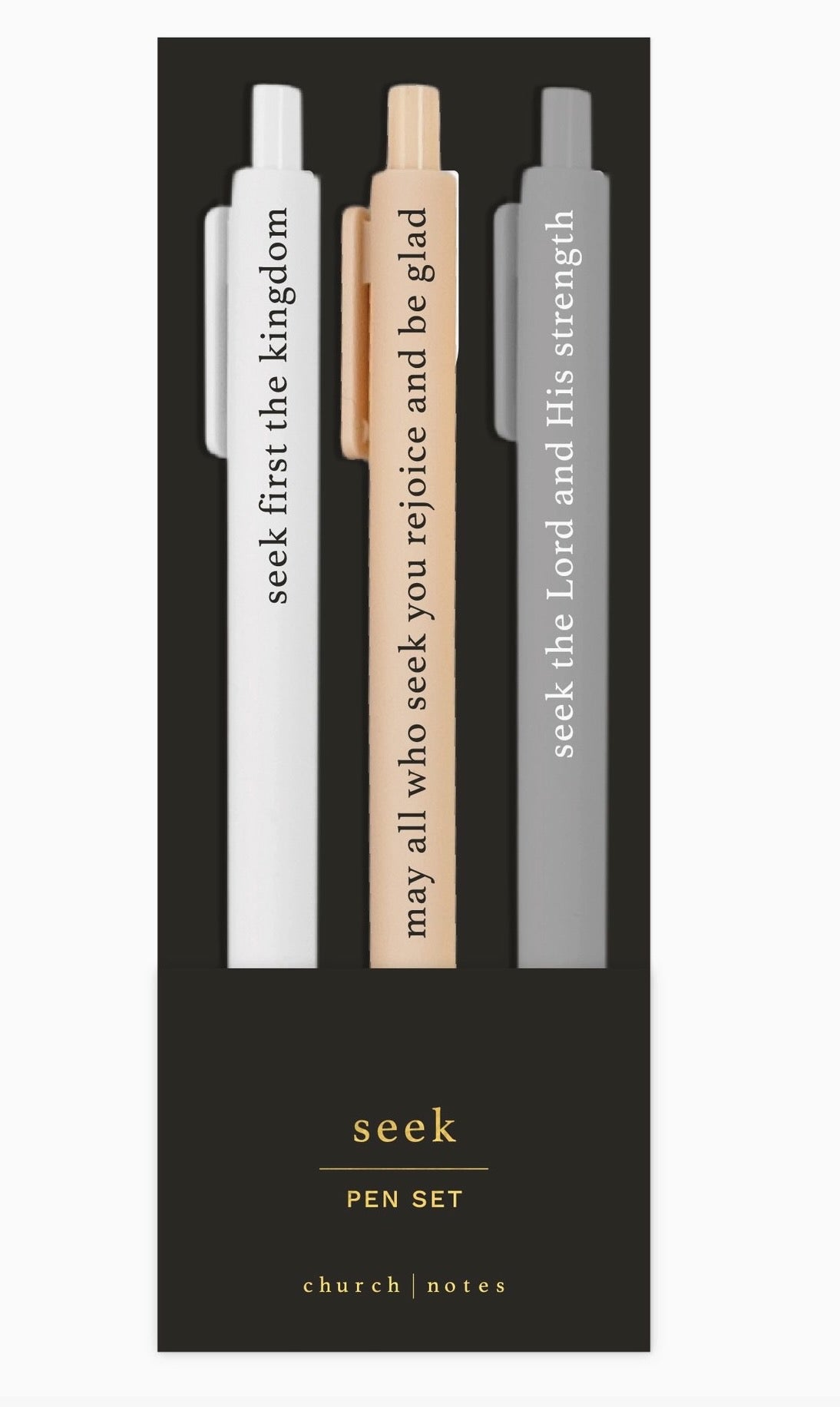 Seek Bible Study Pen Set