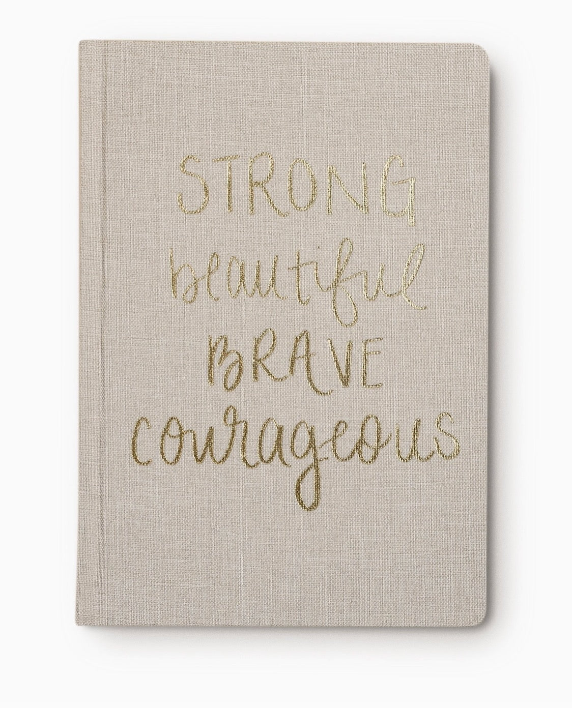 Strong Beautiful Brace Journal