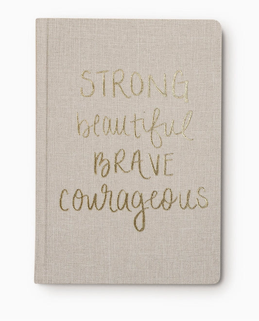 Strong Beautiful Brace Journal