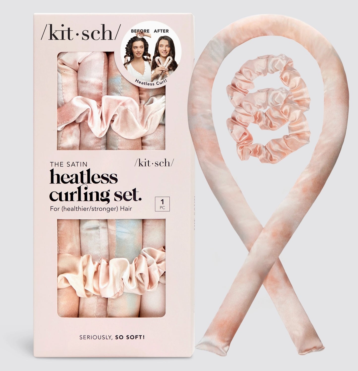 Kitsch Stain Heatless Curling Set