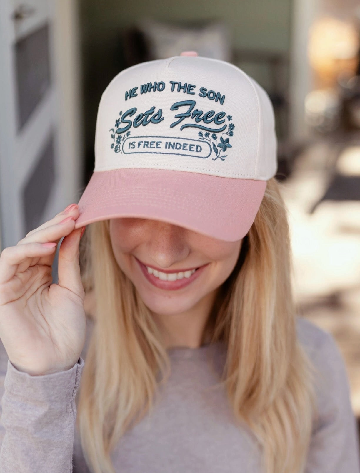 He Who The Son Sets Free Hat
